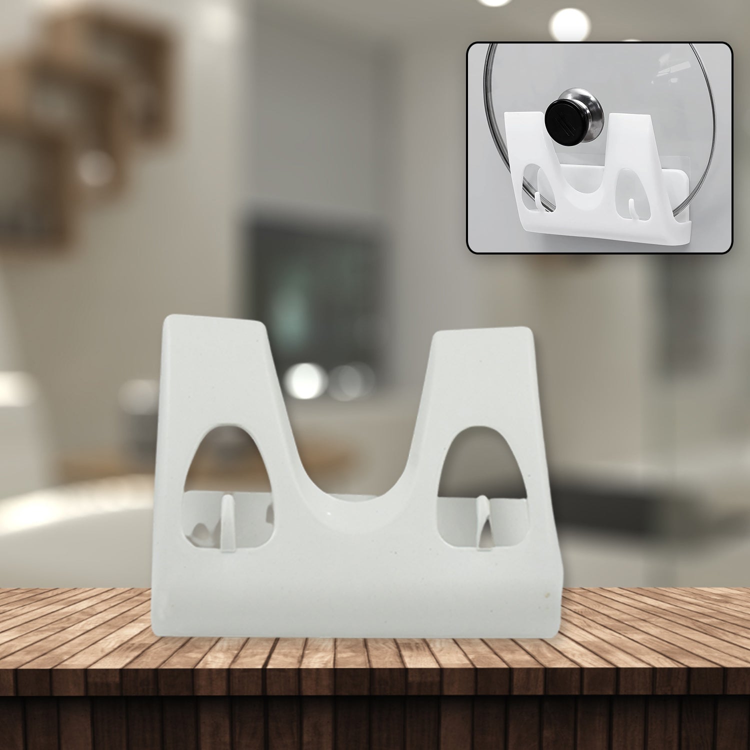 4304 Pot Lid Rack Wall Mounted Kitchen Organizer Multifunction Plate Dish Rack Shelf Pan Cover Stand Holder Punch Free Kitchen Rack Pot Lid Holder (1 Pc) 4304 Pot Lid Rack Wall Mounted Kitchen Organizer Multifunction Plate Dish Rack Shelf Pan Cover Stand Holder Punch Free Kitchen Rack Pot Lid Holder (1 Pc)